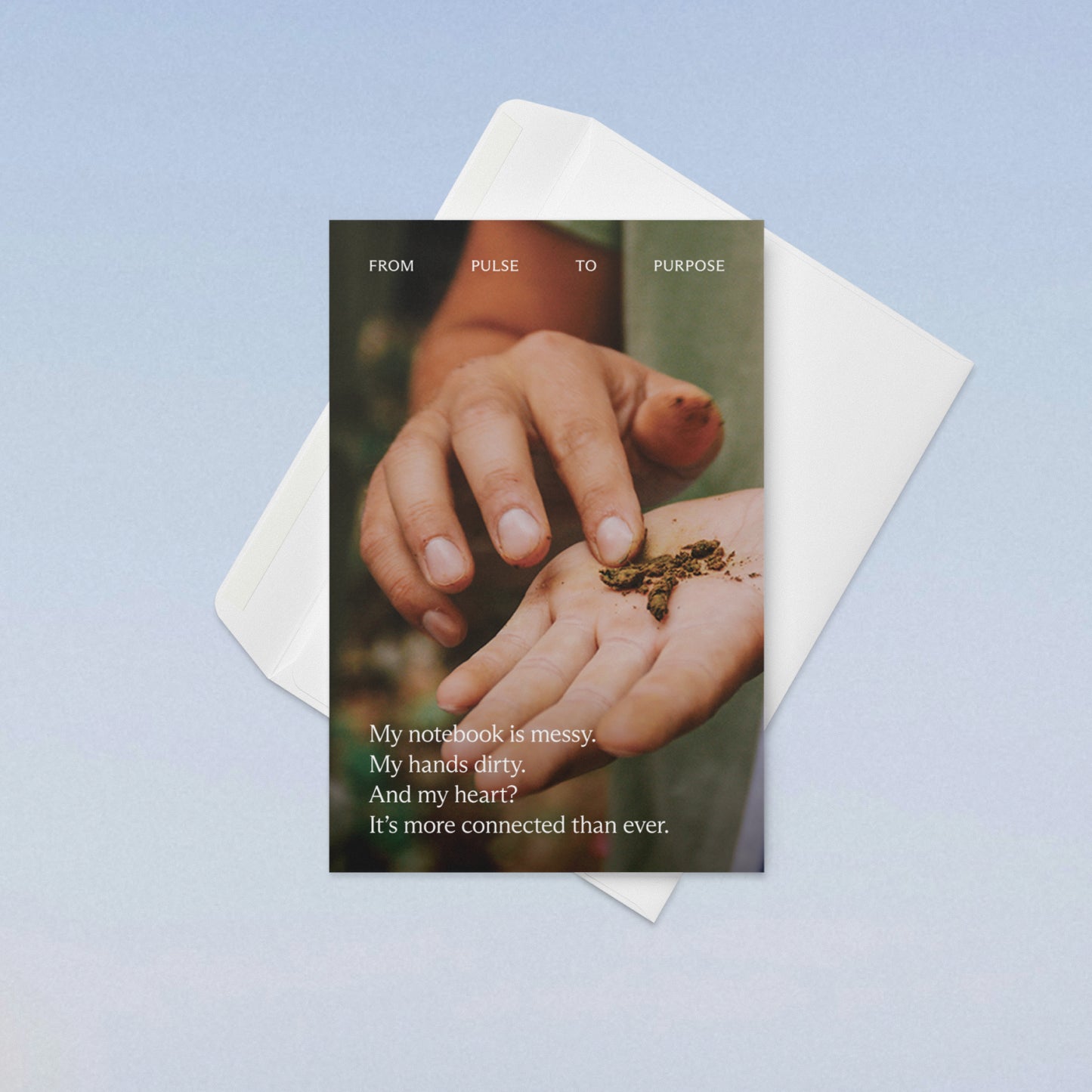 From Pulse to Purpose “Connected” 4×6" Greeting Card