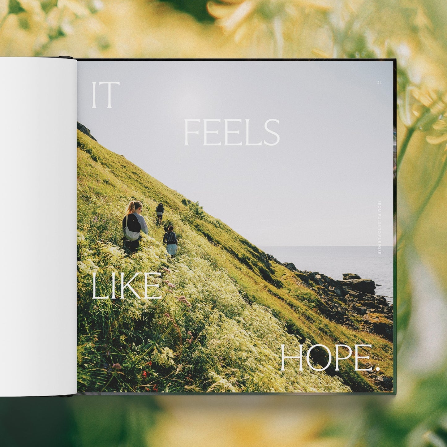 From Pulse to Purpose 40 Page Hardcover Book