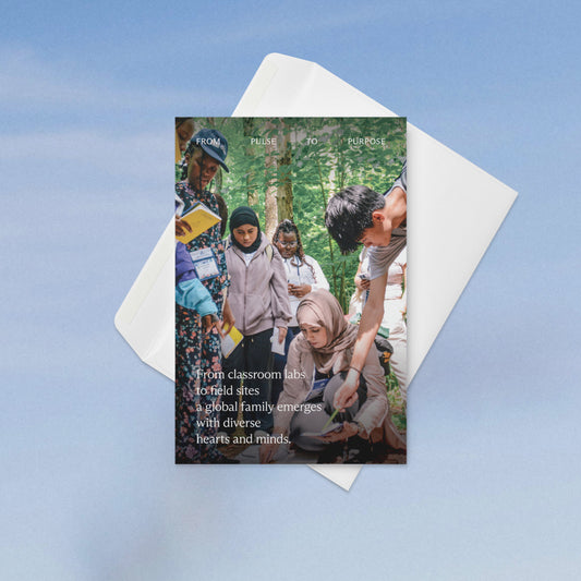 From Pulse to Purpose “Global Family” 4×6" Greeting Card